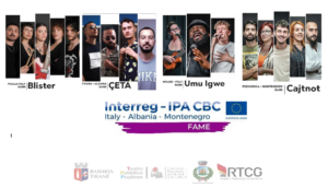 AME Concert of young bands from Italy, Albania, Montenegro on 26 September in Podgorica